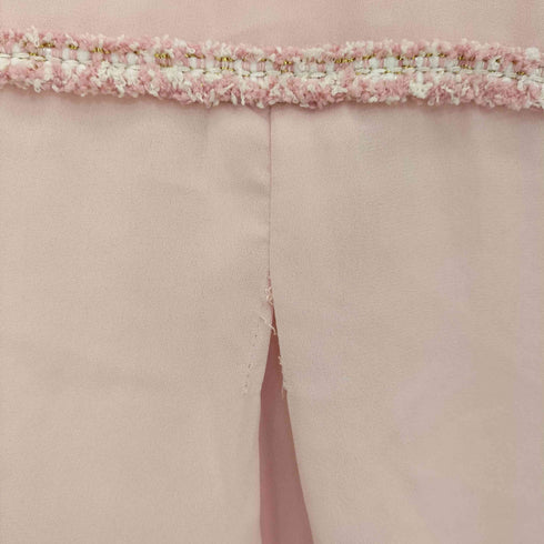 ザラ ZARA ツイードラインシャツ レディース import:M