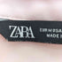 ザラ ZARA ツイードラインシャツ レディース import:M