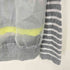 サカイラック sacai luck 14SS シースルー 異素材 切替 ボーダー コットン ニット レディース JPN:3