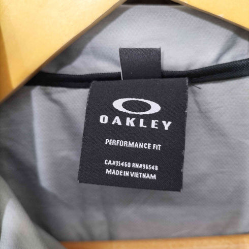 オークリー OAKLEY バイカラーナイロンジップブルゾン メンズ L