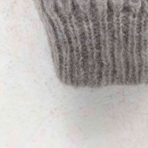 FISHERMAN OUT OF IRELAND アルパカ100 ワッフルニット PURE ALPACA メンズ M