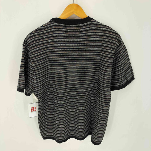 サタデーズニューヨークシティ Saturdays NYC マルチボーダーサマーニット メンズ import:M