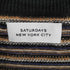 サタデーズニューヨークシティ Saturdays NYC マルチボーダーサマーニット メンズ import:M