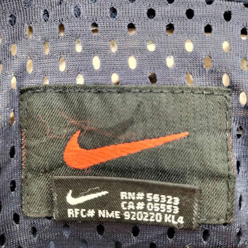 ナイキ NIKE 90S~00S 黒タグ アームライン ナイロンジップジャケット メンズ import:L