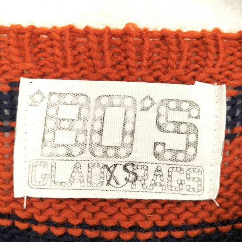 BO’S GLAD RAGS ボーダーニットセーター メンズ import:XS