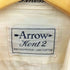 アロー ARROW KENT2 70S 襟芯 L/S ストライプシャツ メンズ