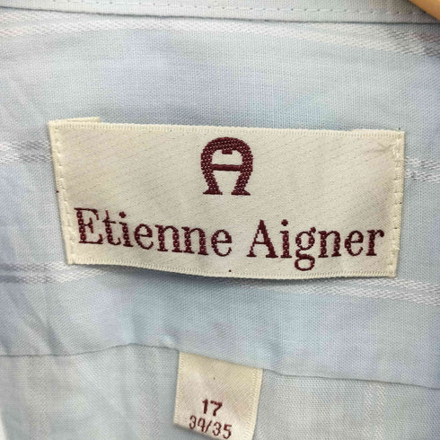 Etienne Aigner 襟芯 ストライプ L/S シャツ メンズ 17