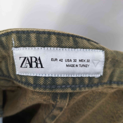 ザラ ZARA ウォッシュド加工 カーペンターパンツ メンズ JPN:42