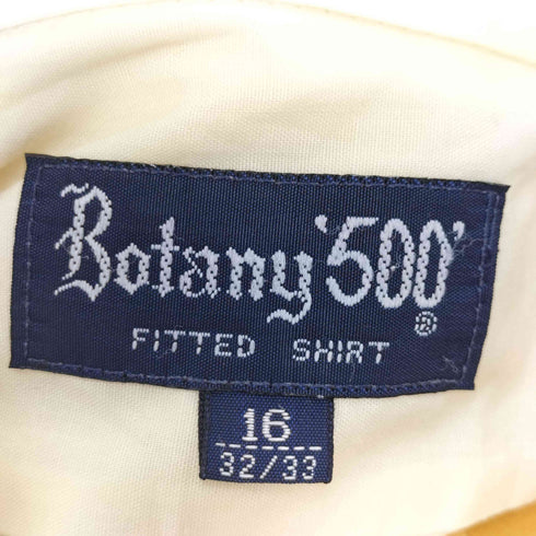 ボタニー Botany 500 Single Needle Tailoring L/S シャツ メンズ 16-32/33