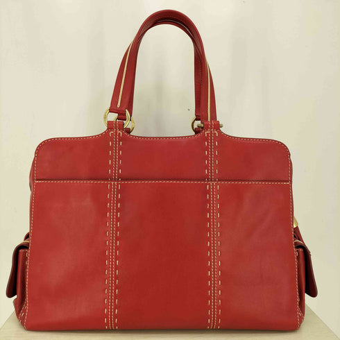 ランセル LANCEL タッセルチャーム レザー ショルダーバッグ レディース