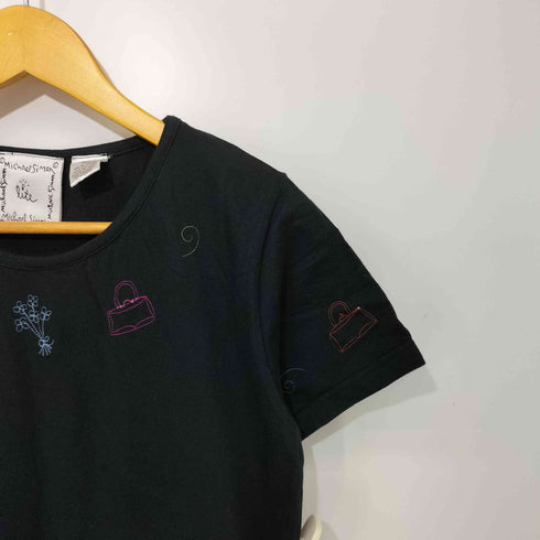 michael simon 総柄刺繍ワンピース レディース S