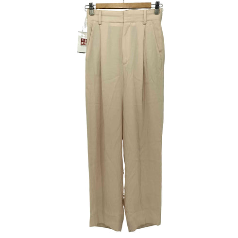 ロクビューティーアンドユースユナイテッドアローズ 6 BEAUTY & YOUTH UNITED ARROWS GEORGETTE TUCK PANTS 2 レディース 32