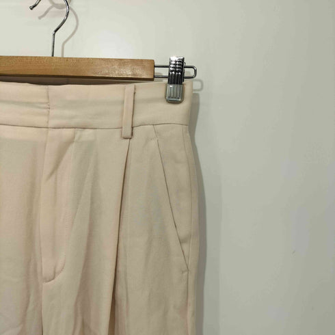 ロクビューティーアンドユースユナイテッドアローズ 6 BEAUTY & YOUTH UNITED ARROWS GEORGETTE TUCK PANTS 2 レディース 32