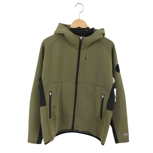 チャンピオン Champion テックウィーブ 3LS ジップフーデッドスウェットシャツ メンズ import:XL