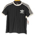 アディダス adidas スリーストライプス ピンストライプ S/S Tシャツ レディース import:M