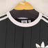 アディダス adidas スリーストライプス ピンストライプ S/S Tシャツ レディース import:M