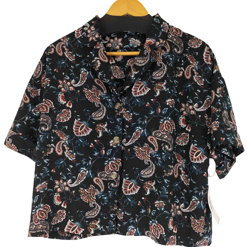 ペイズリー柄 S/S シャツ レディース JPN:M