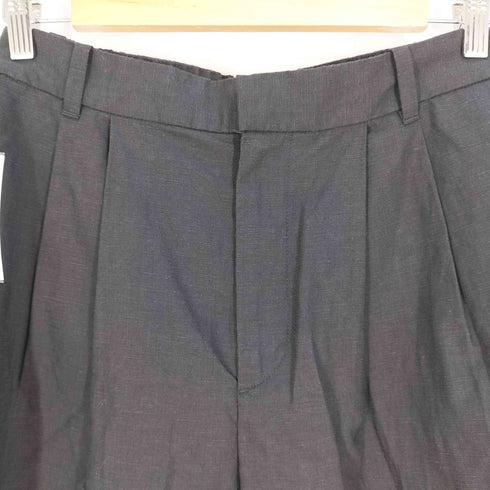 ユニクロ UNIQLO リネンブレンドバレルレッグパンツ レディース JPN:L