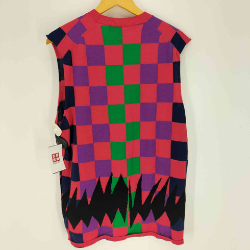 コムデギャルソンオムプリュス COMME des GARCONS HOMME PLUS 23SS ANOTHER KIND OF PUNK アナザーカインドパンク期 インターシャ ニット トップ AD2022 メンズ JPN:L