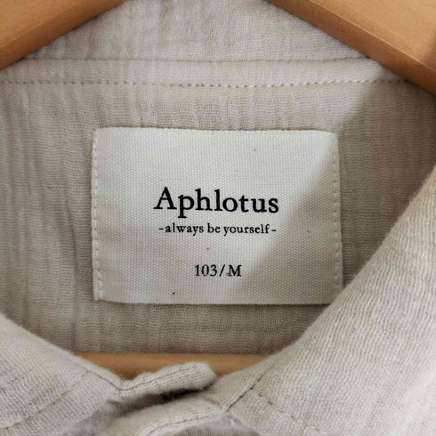 Aphlotus Wガーゼ M-51 フィールドシャツジャケット メンズ JPN:M