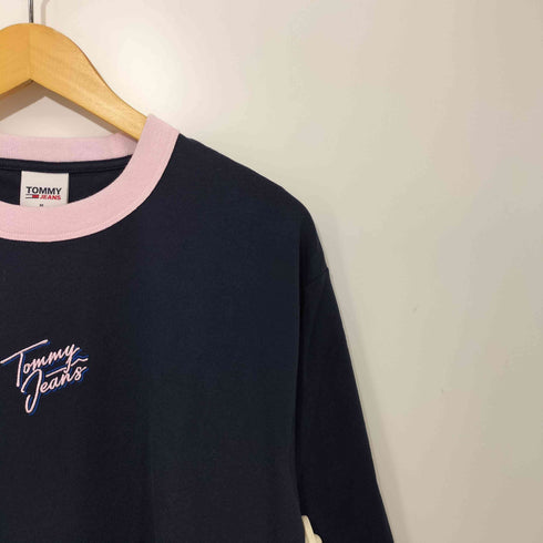 トミージーンズ tommy jeans TJW LOGO LONG SLV TEE DRESS レディース JPN:M