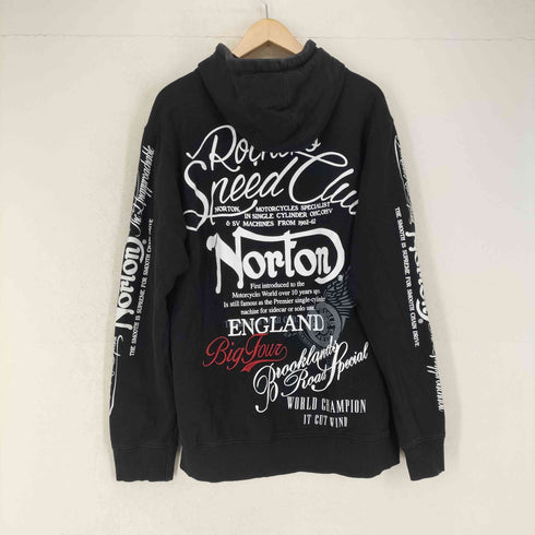 ノートン NORTON ロゴプリントプルオーバーパーカー メンズ JPN:XL