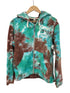 チャムス CHUMS BOOBY LOGO ZIP PARKA タイダイ メンズ JPN:S