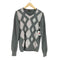 エンポリオアルマーニ EMPORIO ARMANI ダイヤパターン Vネックニット メンズ EUR:46