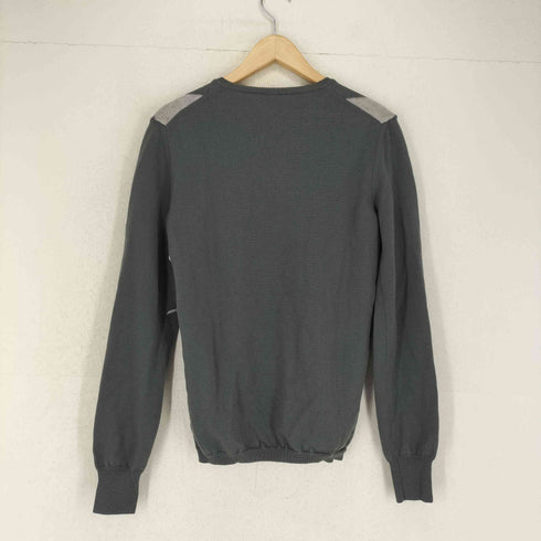 エンポリオアルマーニ EMPORIO ARMANI ダイヤパターン Vネックニット メンズ EUR:46