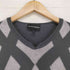 エンポリオアルマーニ EMPORIO ARMANI ダイヤパターン Vネックニット メンズ EUR:46