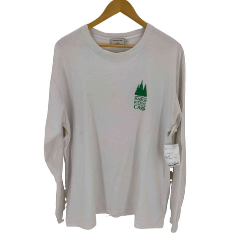 メゾンキツネ MAISON KITSUNE CAMP LONG SLEEVE TEE-SHIRT メンズ JPN:XL