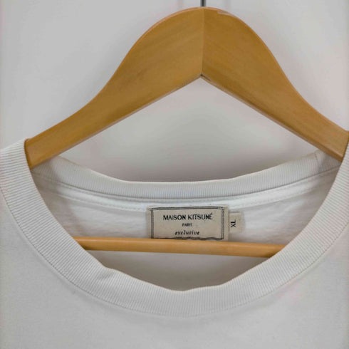 メゾンキツネ MAISON KITSUNE CAMP LONG SLEEVE TEE-SHIRT メンズ JPN:XL