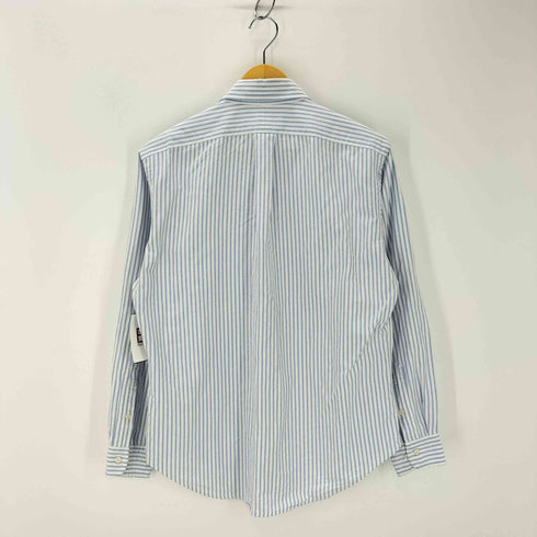 ラルフローレン RALPH LAUREN CLASSIC FIT ポニー刺しゅう ストライプ柄 ボタンダウンシャツ メンズ JPN:L
