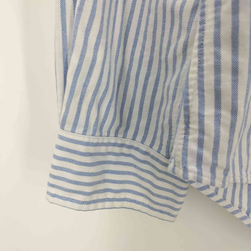 ラルフローレン RALPH LAUREN CLASSIC FIT ポニー刺しゅう ストライプ柄 ボタンダウンシャツ メンズ JPN:L