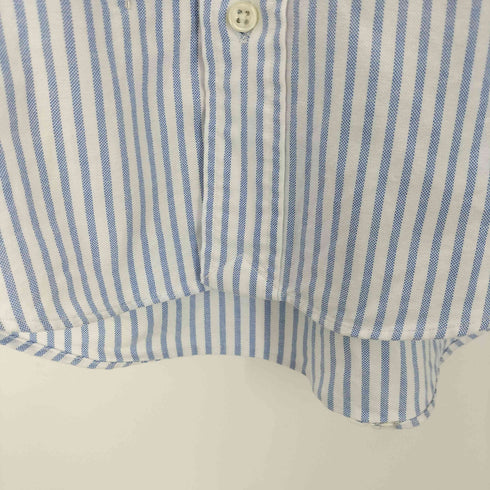 ラルフローレン RALPH LAUREN CLASSIC FIT ポニー刺しゅう ストライプ柄 ボタンダウンシャツ メンズ JPN:L