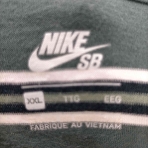 ナイキスケートボーディング NIKE SB ロゴ刺繍ボーダークルーネックTシャツ メンズ XXL