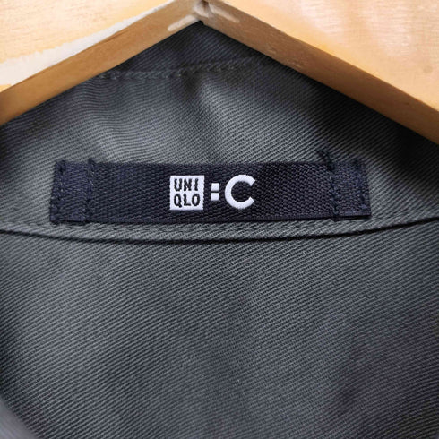ユニクロシー UNIQLO:C 24SS コットンブレンドドローストリングジャケット レディース JPN:M
