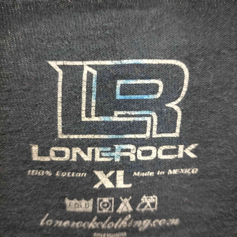 LONE ROCK メキシコ製 プリントクルーネックTシャツ メンズ import:XL