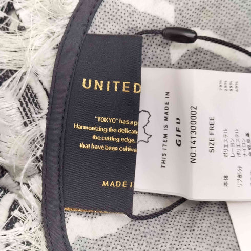 ユナイテッドトウキョウ UNITED TOKYO フリンジ ボレロ レディース