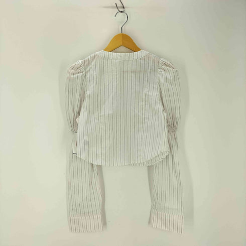 スライ SLY FRONT ZIP SHIRRING ブラウス レディース FREE