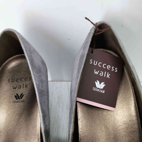 ワコールサクセスウォーク Wacoal success walk コーデュロイパンプス レディース JPN:23