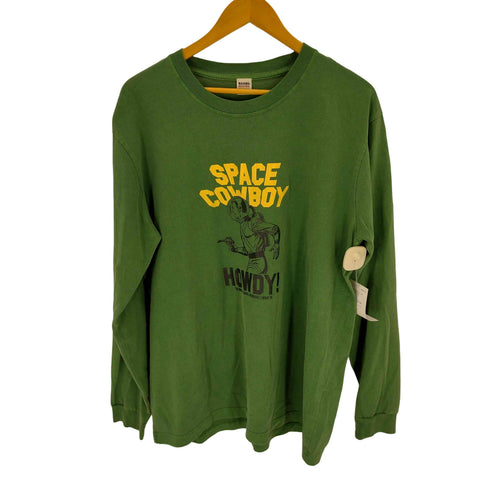 バーンズ アウト フィッターズ BARNS OUT FITTERS Sun Fade L/S T-Shirt SPACE COWBOY メンズ import:XL