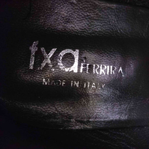 fxaferrira 内側ファーリアルレザーブーツ レディース JPN:36