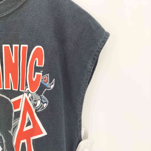 アンビル Anvil 90S プリントクルーネックスノースリーブカットソー メンズ JPN:L
