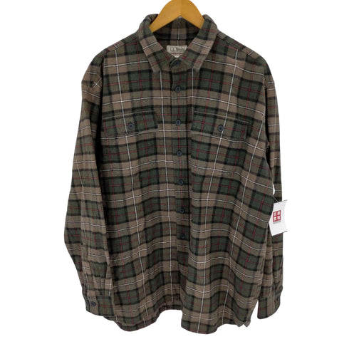 エルエルビーン L.L.Bean エルサルバドル製 シャモアクロスシャツ メンズ import:XL