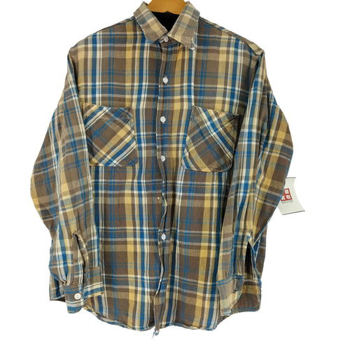 ビッグマック BIG MAC 70s フランネルシャツ メンズ import:M
