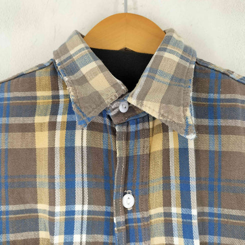 ビッグマック BIG MAC 70s フランネルシャツ メンズ import:M
