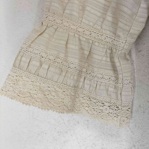 トゥービーシック TO BE CHIC レースフリルシャツワンピース レディース JPN:40