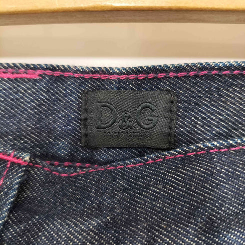 ディーアンドジードルチェアンドガッバーナ D&G DOLCE&GABBANA 変形デニムパンツ メンズ 24/38