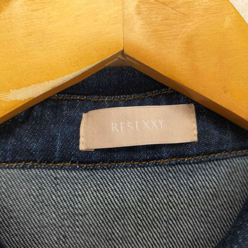 リゼクシー RESEXXY 25SS デニムショートジャケット レディース FREE